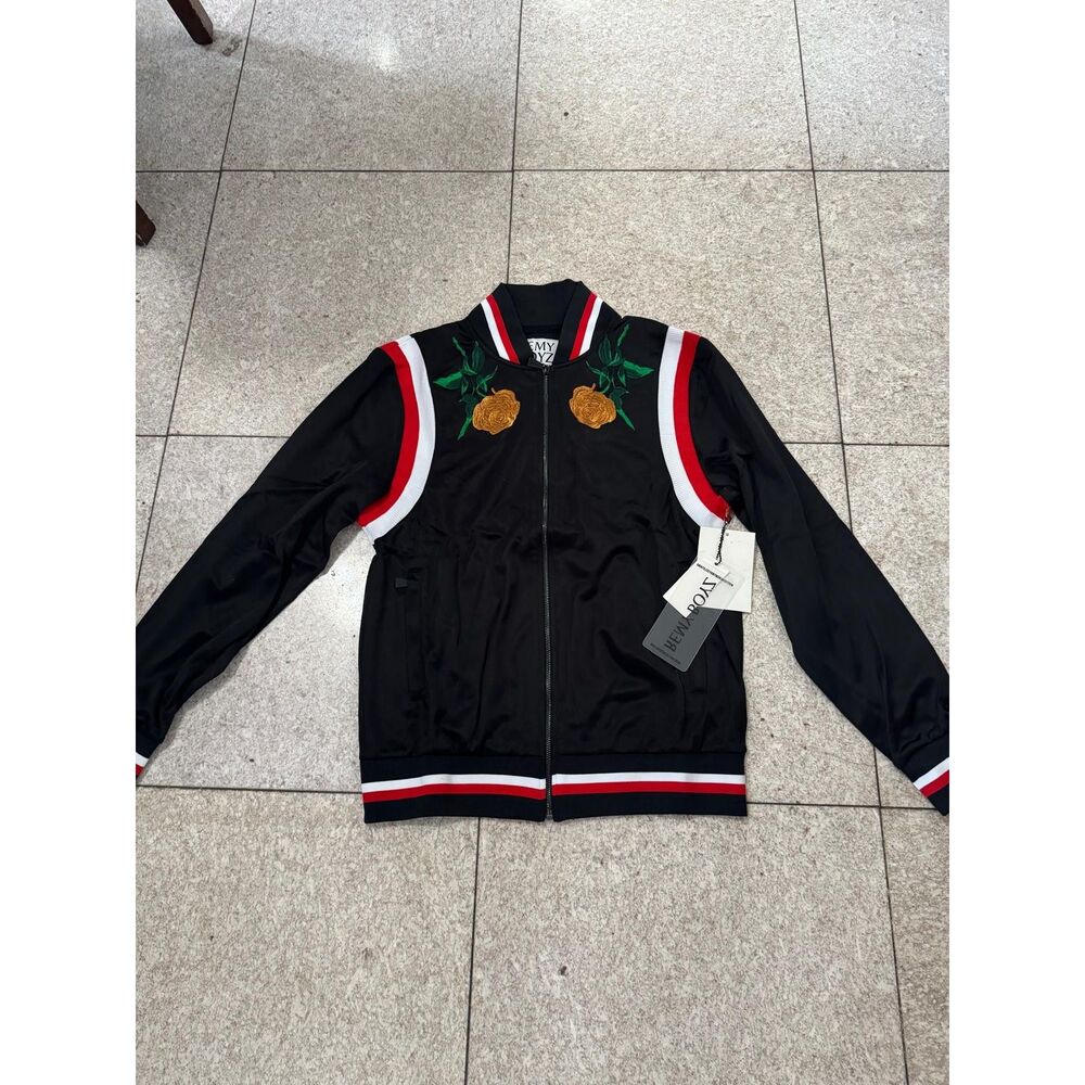 Remy Boyz Black sweat suit (Read the description for size info.)